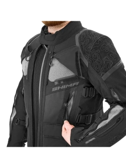 Kurtka motocyklowa tekstylna Shima Tracker czarna