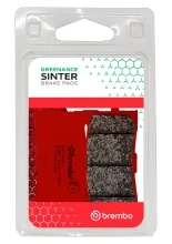 Klocki hamulcowe Brembo SA Honda CB 125 R (21-)/ 300 R (18-)/ CB 650 R (19-)/ CBR 650 R (19-)/ NT 1100 (22-) [na przód, kpl. na 1 tarczę]