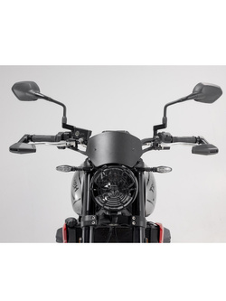 Osłony klamki hamulca i sprzęgła z osłoną przed wiatrem Sw-Motech Triumph Trident 660 (21-)/ 800 (25-)/ KTM 125 SMC R/ 390 SMC R (25-)