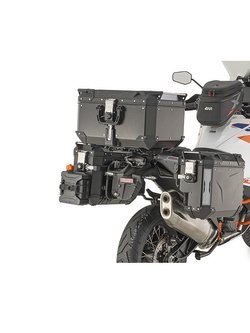 Stelaż asymetrycznych kufrów bocznych Trekker Outback Monokey Cam-Side GIVI PL One-Fit KTM (wybrane modele)