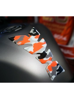 Tankpad Uniwersalny Onedesign Soft Touch kamuflaż fluo pomarańczowy