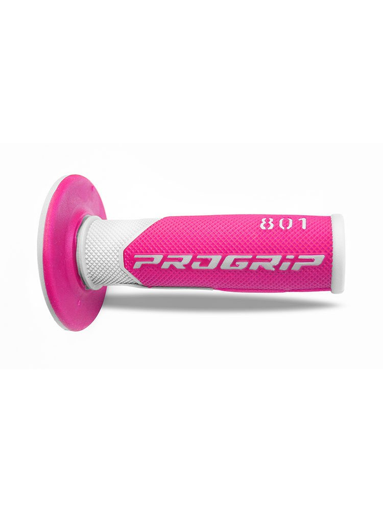 Manetki off-road Progrip 801 biało-różowe fluo