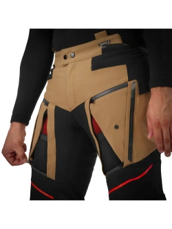 Spodnie motocyklowe tekstylne Shima Hero 3.0 brązowe