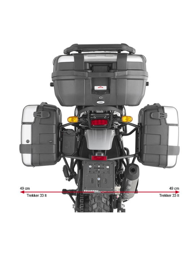 Stelaż kufrów bocznych Monokey, Retro-Fit GIVI Royal Enfield Himalayan (21-23)