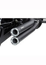 Pełny układ wydechowy Speedster 909 RPT Short Cobra Harley Davidson (wybrane modele) czarny
