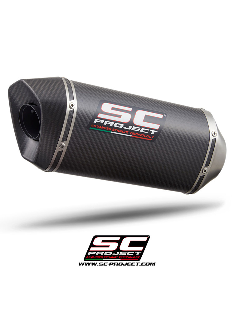 Tłumik motocyklowy SC-Project SC1-M Honda CBR 500 R (21-23) carbon