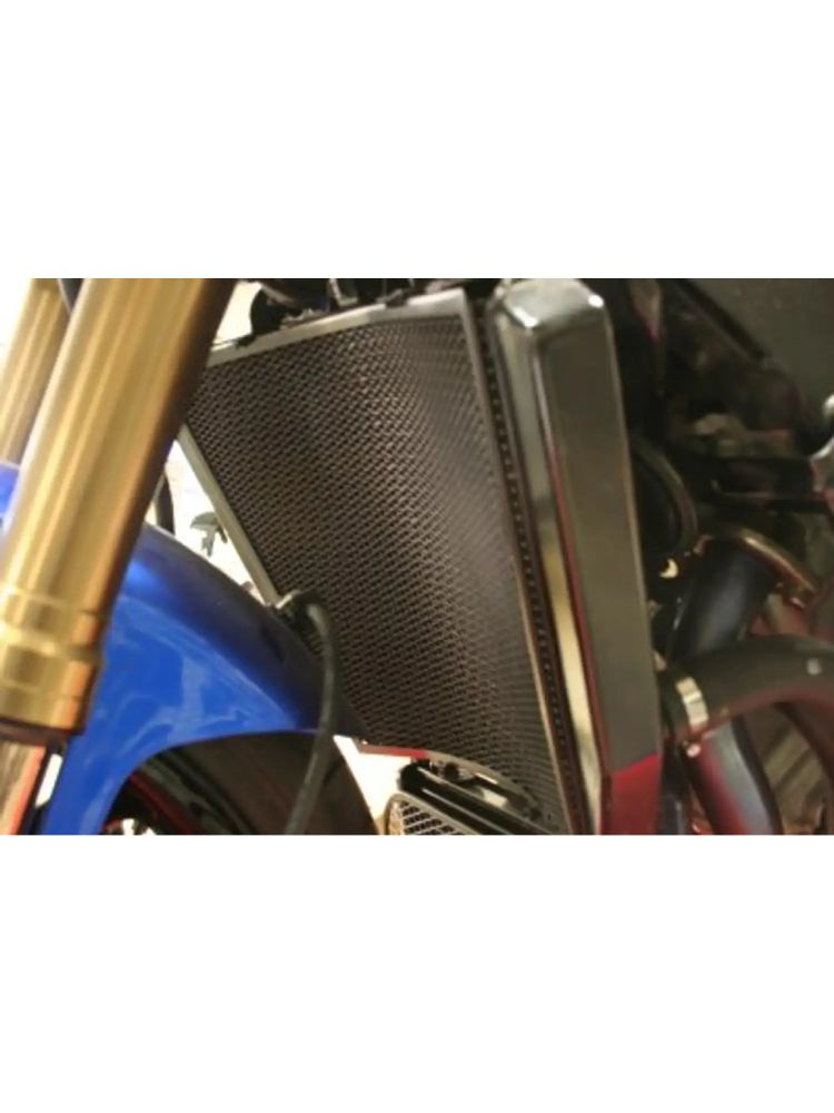 Osłona chłodnicy R&G aluminiowa do Suzuki GSX-R1000 K7-K8 (07-08) czarna