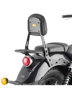 Oparcie Givi z bagażnikiem do Royal Enfield Super Meteor 650 (23-) czarne