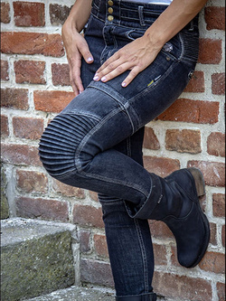 Spodnie TRILOBITE 1967 Zipsy Damskie Niebieskie