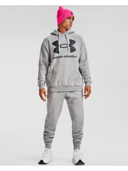 Bluza męska UNDER ARMOUR Rival Fleece Big Logo HD szara