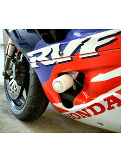 Crash pady R&G do Honda RVF750 (RC45) (wszystkie lata) białe