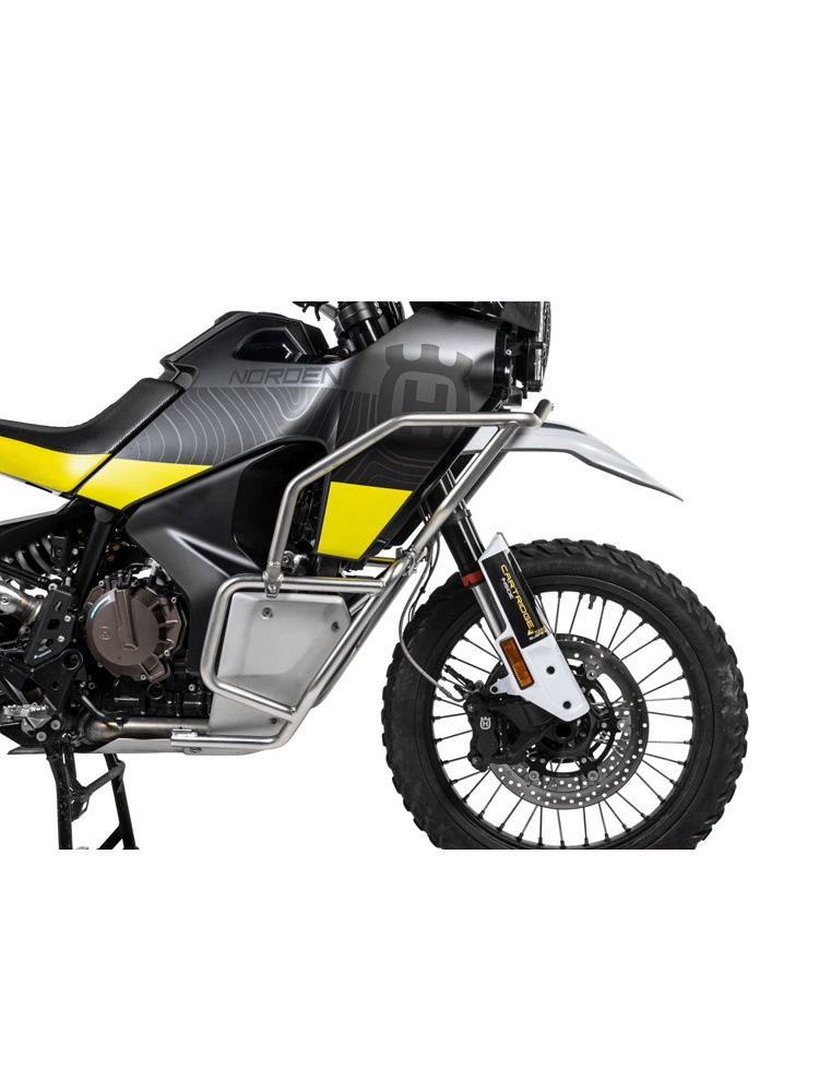 Gmole górne Touratech do Husqvarna Norden 901 srebrne