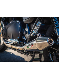Podwójny tłumik G.P.R Vintacone [Slip-On, Stainless Steel] - Triumph Street Twin 900 [15-19] e3