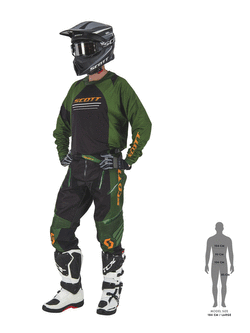Bluza motocross Scott X-Plore szaro-czarna