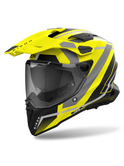 Kask integralny Airoh Commander II Mavick czarno-żółto-szary matowy