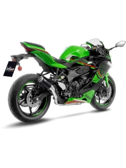 Tłumik motocyklowy LeoVince Corsa S srebrno-czarny Kawasaki Ninja ZX-4R/ RR (24-) [bez homologacji]
