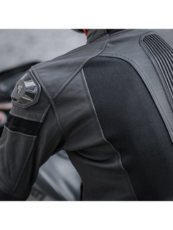 Kurtka motocyklowa Shima Piston czarna