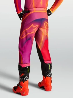 Spodnie cross Alpinestars MX Fluid Kepler pomarańczowo-fioletowe
