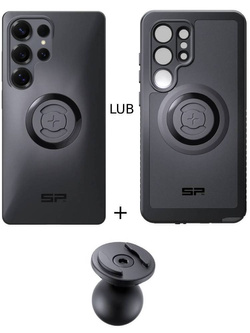 Zestaw: etui na telefon Samsung Galaxy S25 Ultra + uchwyt kulowy Pro SPC+ SP Connect