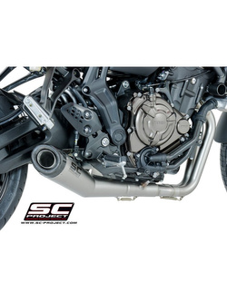 Pełny system 2-1 Matt Gray z tłumikiem stożkowym Matt Gray SC-Project do Yamaha TRACER 700 [16-17]
