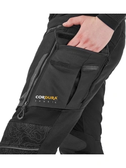 Spodnie motocyklowe tekstylne Shima Tracker czarne