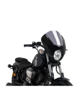 Półowiewka motocyklowa sportowa PUIG Dark Night Yamaha XV950/ R (14-20) (14-19) lekko przyciemniana
