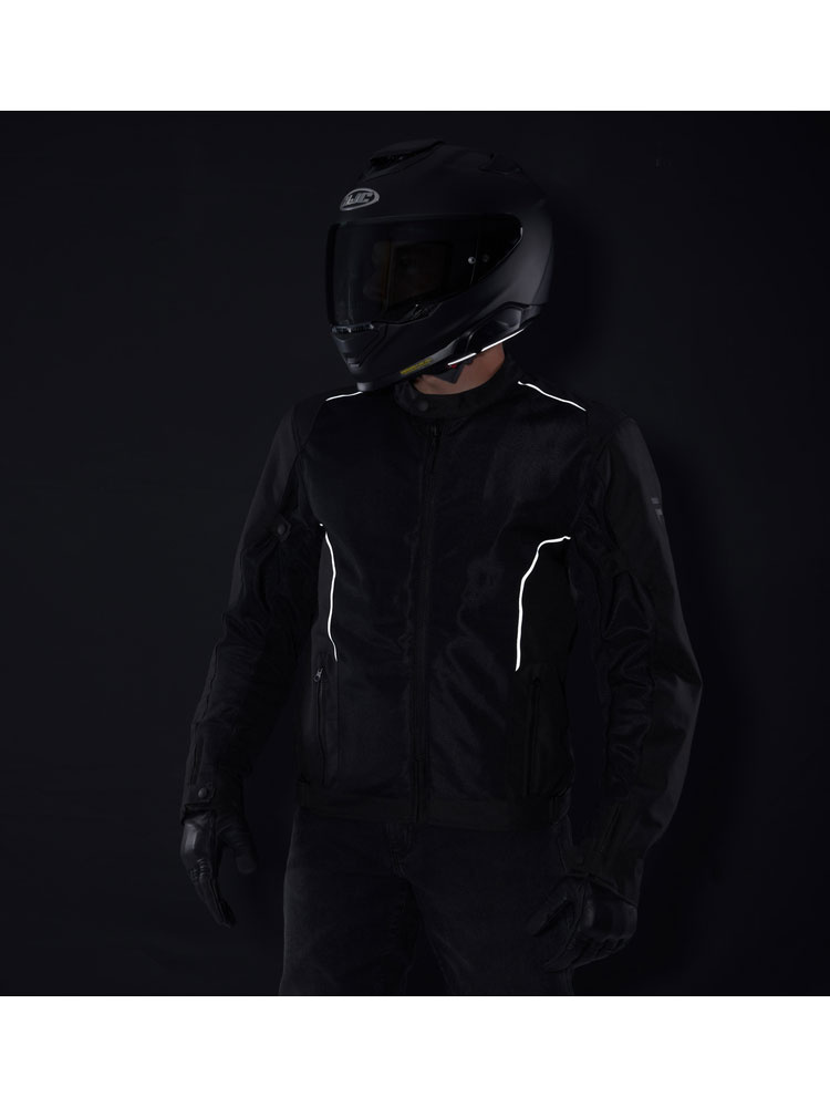 Kurtka motocyklowa tekstylna Rebelhorn Wave czarna