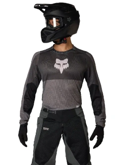 Bluza enduro Fox Ranger Air Offroad Frost czarno-szara