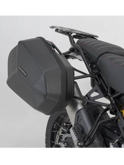 Zestaw: kufry boczne + stelaż PRO ABS Aero System Sw-Motech do Ducati DesertX (22-)/ Rally (23-)