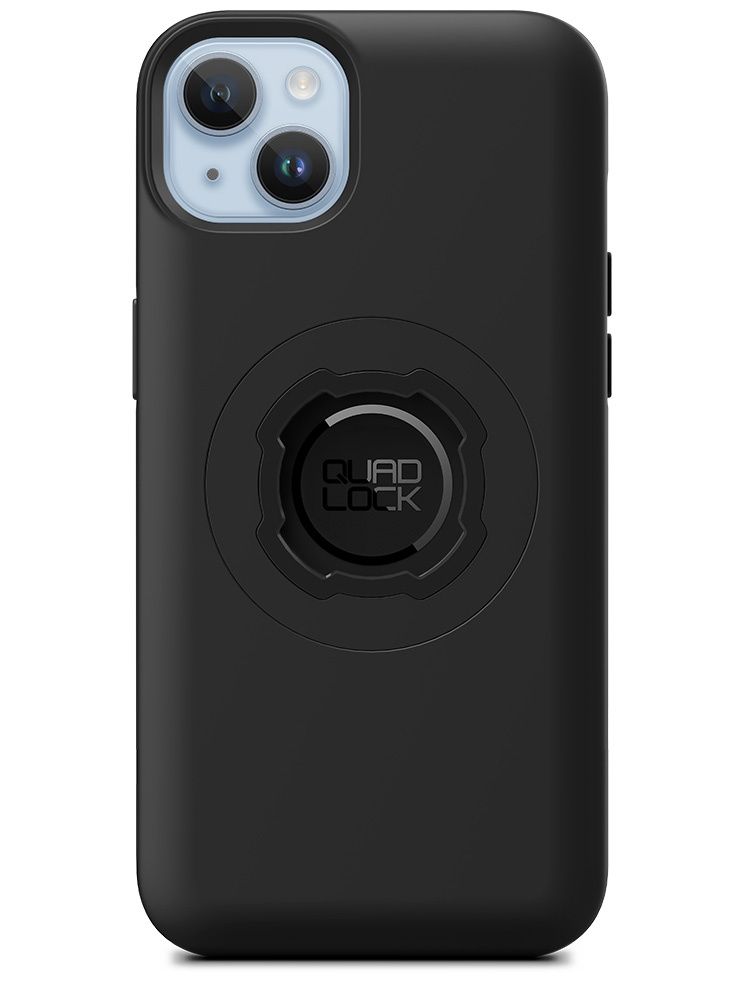 Zestaw: etui na telefon iPhone 14 Plus + uchwyt Quad Lock montowany za pomocą paska z szybkozłączką