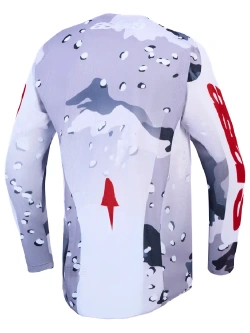Bluza cross Alpinestars MX Racer Air Lone biało-szaro-czerwona
