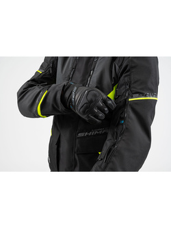Kurtka motocyklowa tekstylna Shima Runner czarno-fluo