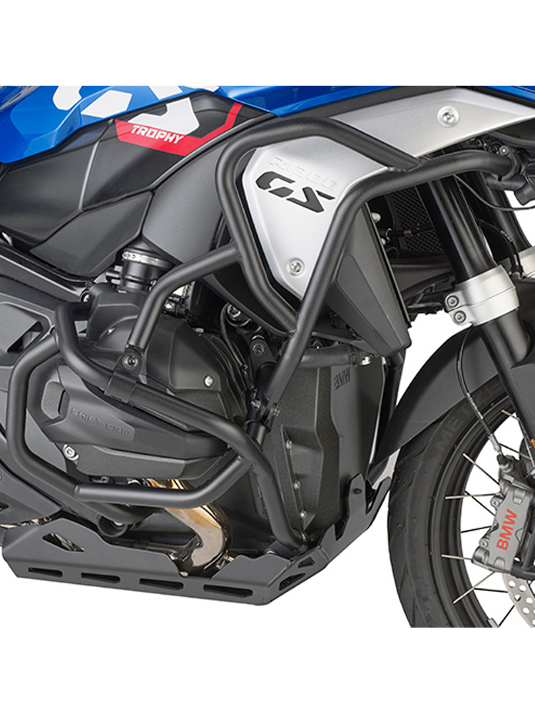 Gmole górne Kappa BMW R 1300 GS (24-) czarne [montowane do gmoli KN5143]
