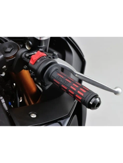 Manetki Daytona Products GrippyGrip GGD-Tapered-SP do kierownic o średnicy 22,2 [mm] czarno-czerwone