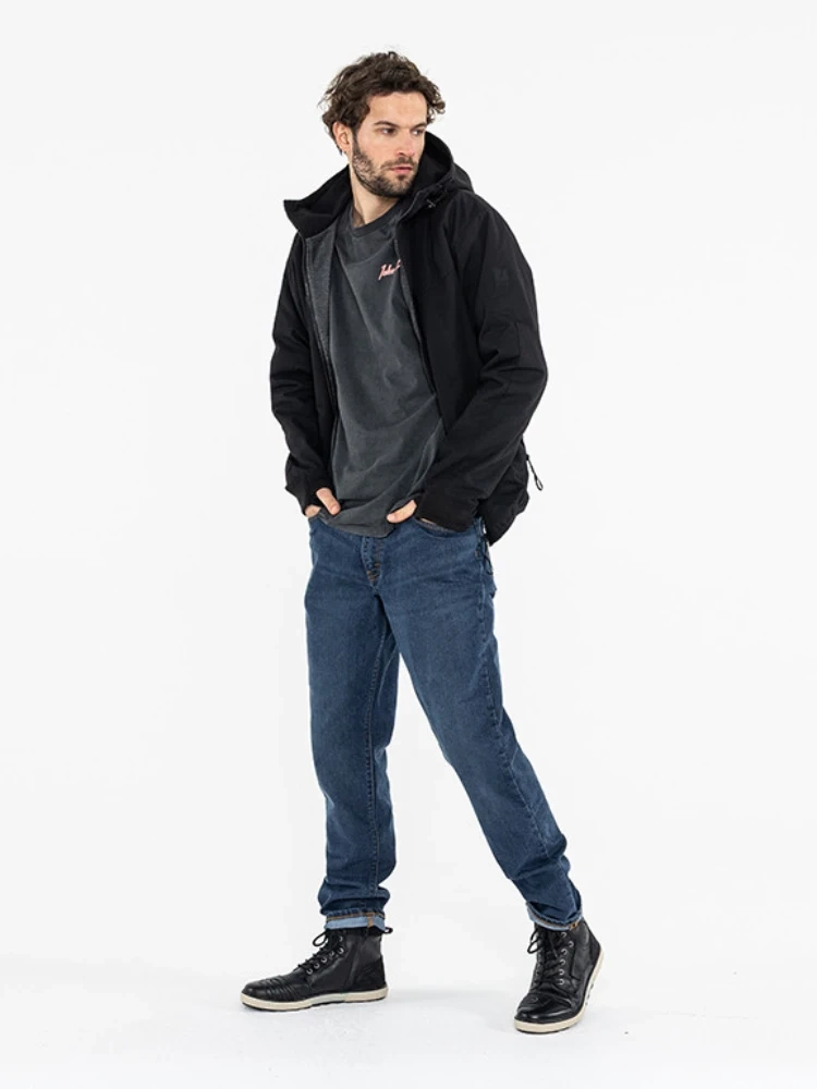 Kurtka motocyklowa tekstylna John Doe XTM czarna