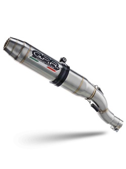 Pełny układ wydechowy G.P.R Deeptone Inox do Hondy CBR 650 F (14-16) Stal nierdzewna 