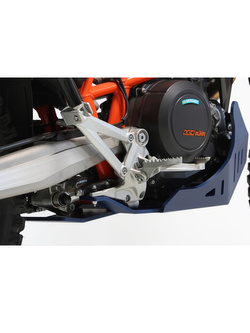 Płyta pod silnik AXP Racing do Husqvarny 701 Supermoto / Enduro (14-25) niebieska