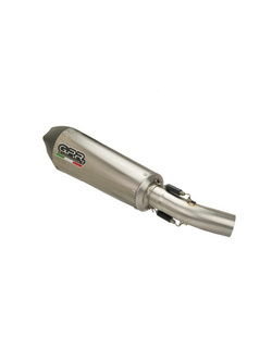 Tłumik G.P.R Gpe Ann. Titanium [Double Slip-On, Titanium] - Yamaha Yzf 1000 R1 [04-06]