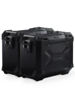 Zestaw: kufry boczne TRAX ADV + stelaże PRO SW-Motech Honda X-ADV 750 RH21 (24-) czarne [poj.: 2 x 45 L]