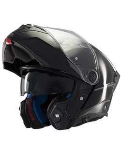 Kask szczękowy MT Atom 2 SV Solid czarny połysk