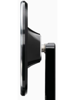 Lusterko motocyklowe uniwersalne Motogadget Mo.view Sport aluminiowe, czarne [długość ramienia: 72 mm]