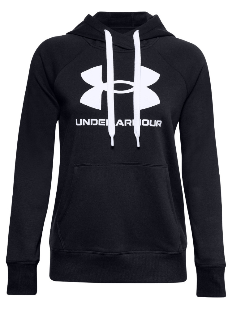 Bluza damska UNDER ARMOUR Rival Fleece Logo Hoodie czarna