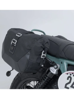 Zestaw sakw bocznych SW-Motech Legend Gear LC2/LC1 ze stelażami Royal Enfield Interceptor Bear 650 (25-) czarne