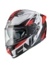 red white black