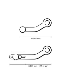 Dźwignia zmiany biegów Sw-Motech BMW G 310 R (16-), Kawasaki Z 800 (12-), Z 900 (17-), Z 900 RS (17-), Z900 SE (20-)