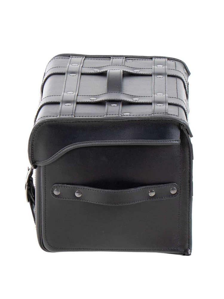 Torba skórzana Rugged Chest Hepco&Becker montowana do bagażnika rurowego (pojemność:30L)
