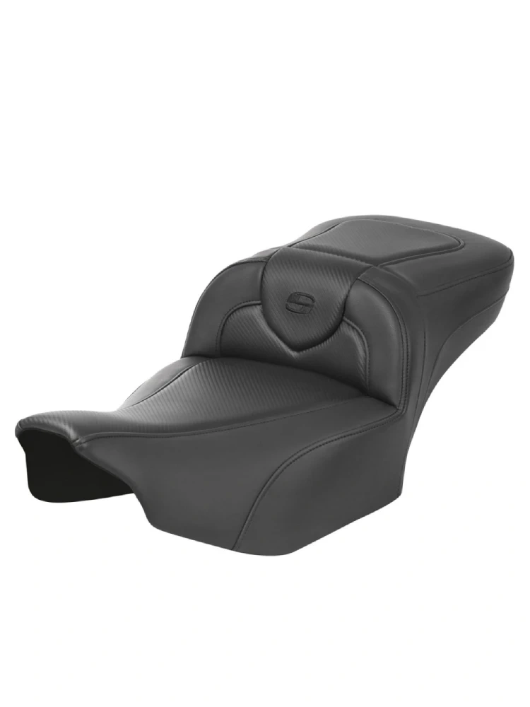 Kanapa motocyklowa dla kierowcy i pasażera Saddlemen Roadsofa CF Extended Reach Harley Davidson Road Glide/ Street Glide (wybrane modele) (23-) czarna
