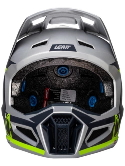 Kask enduro Leatt Moto 2.5 V25 Steel srebrno-czarny-fluo