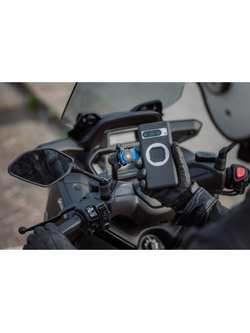 Zestaw na motocykl: etui MAG na telefon Samsung Galaxy A56 (magnetyczne) + mocowanie Quad Lock