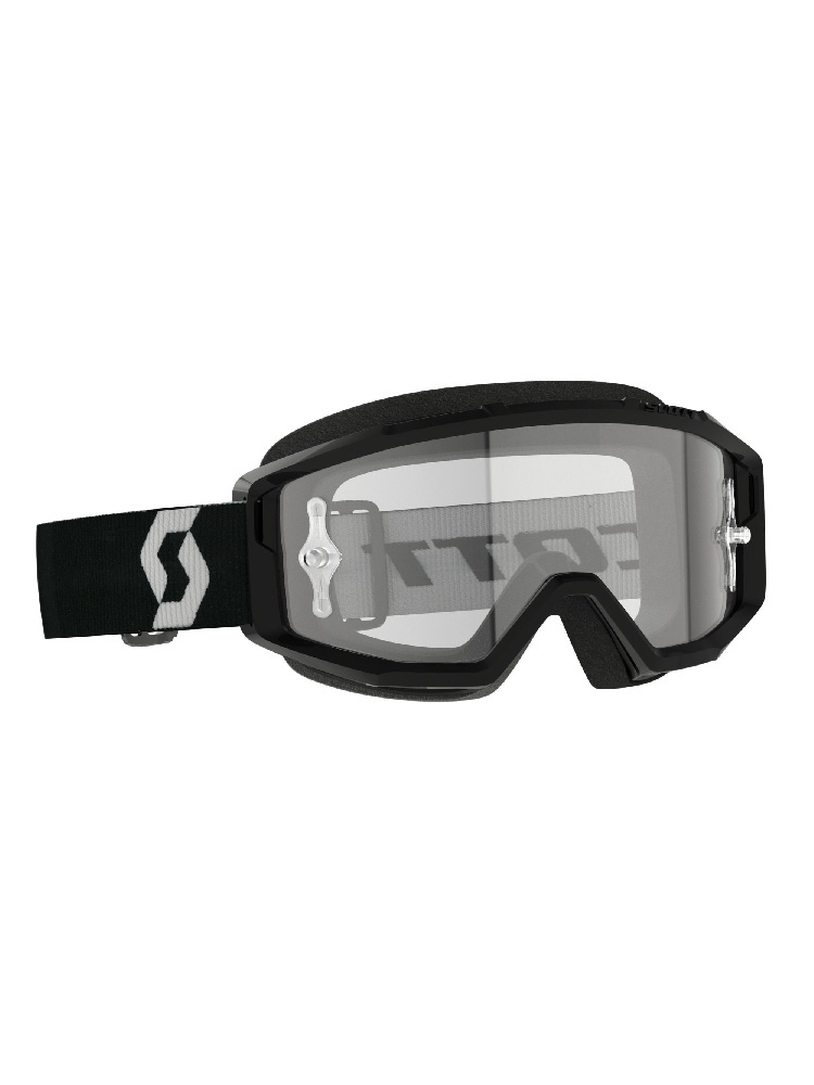 Gogle motocyklowe Scott Primal Clear czarno-białe